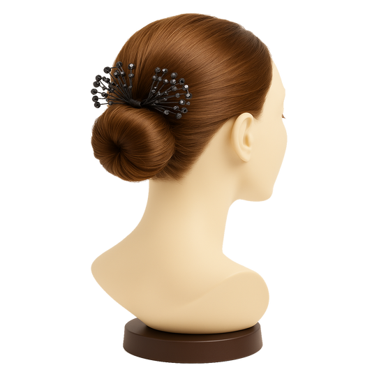 Dazzle Bead Hair Clip for Stylish Buns