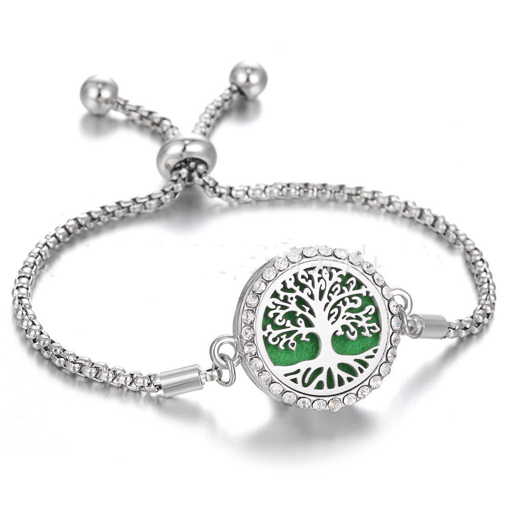 Aroma Haven Stainless Steel Bangle