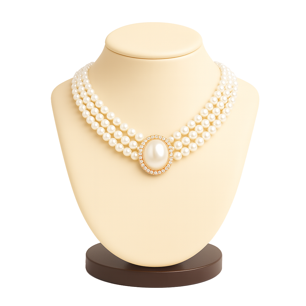 Timeless Queen Pearl Necklace