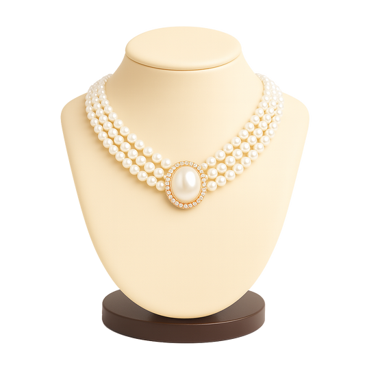 Timeless Queen Pearl Necklace