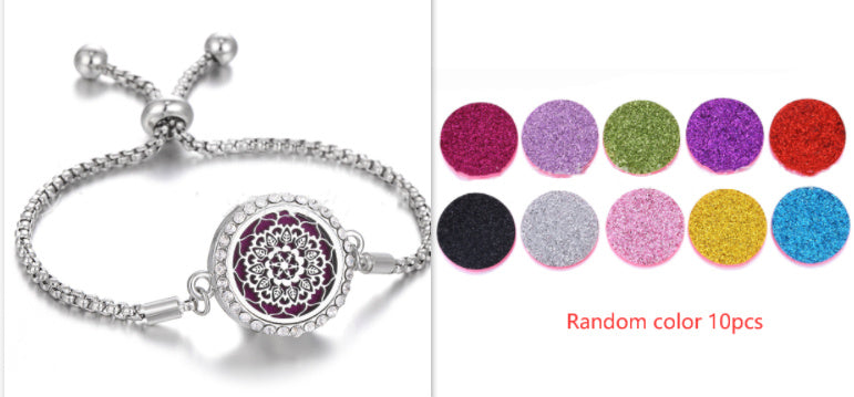 Aroma Haven Stainless Steel Bangle