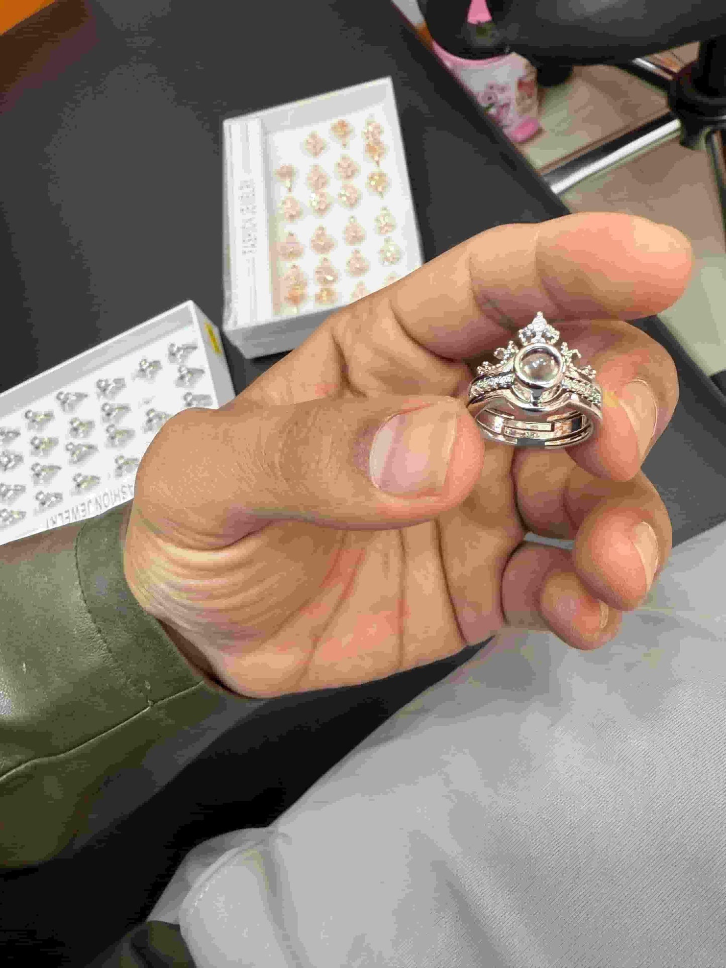 Nooré Secret Message Ring