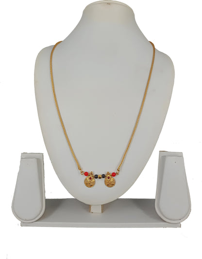 Twin Coin Traditional Mangalsutra