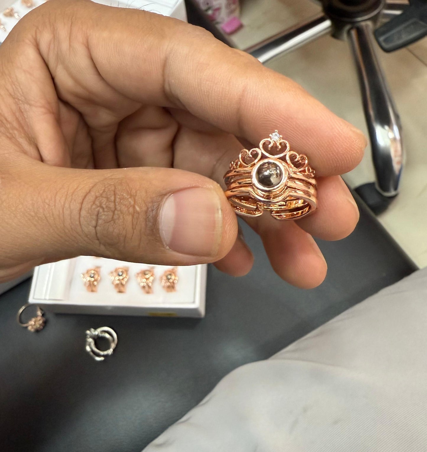 Nooré Secret Message Ring