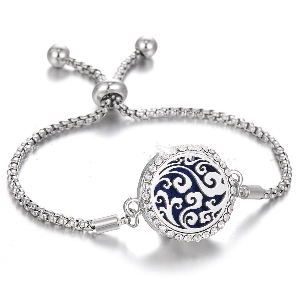 Aroma Haven Stainless Steel Bangle