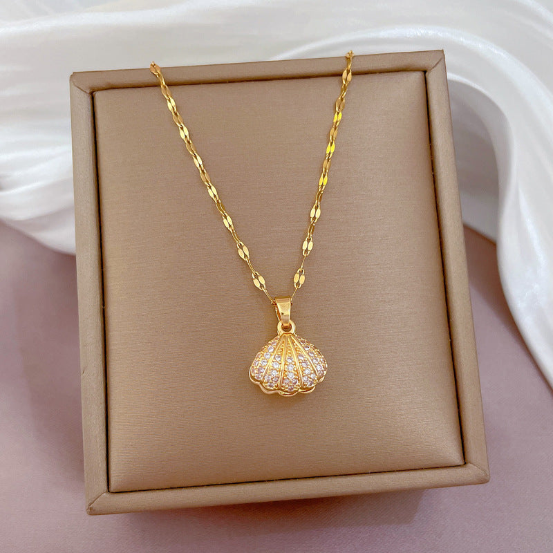 Golden Pearl Haven Pendant