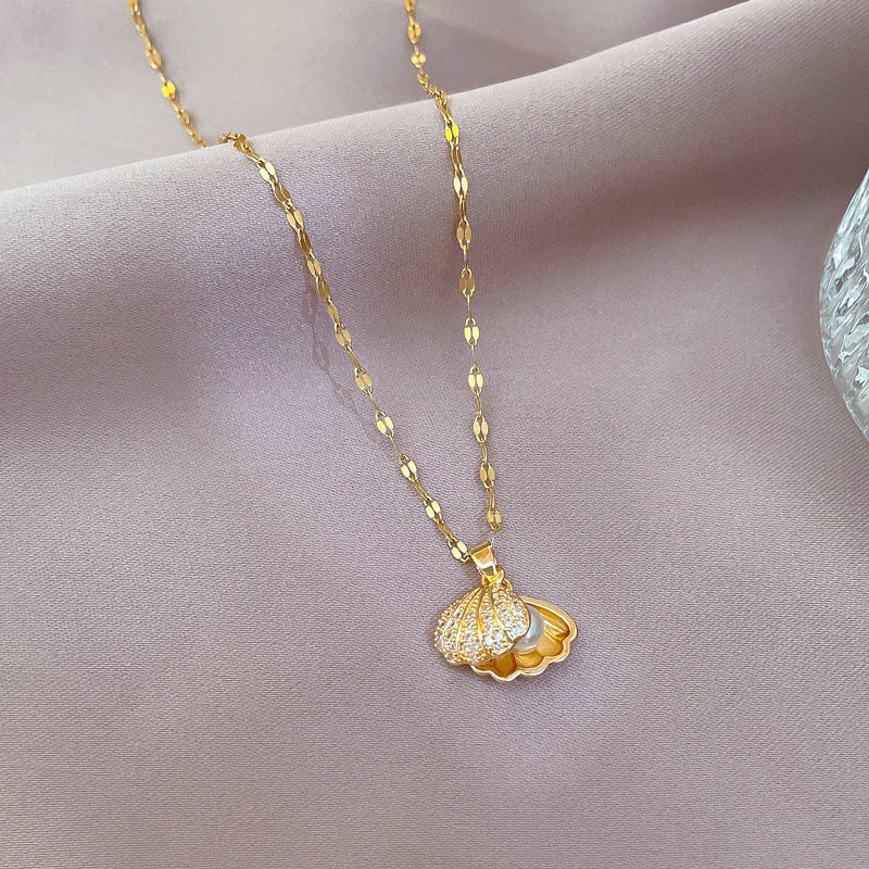 Golden Pearl Haven Pendant
