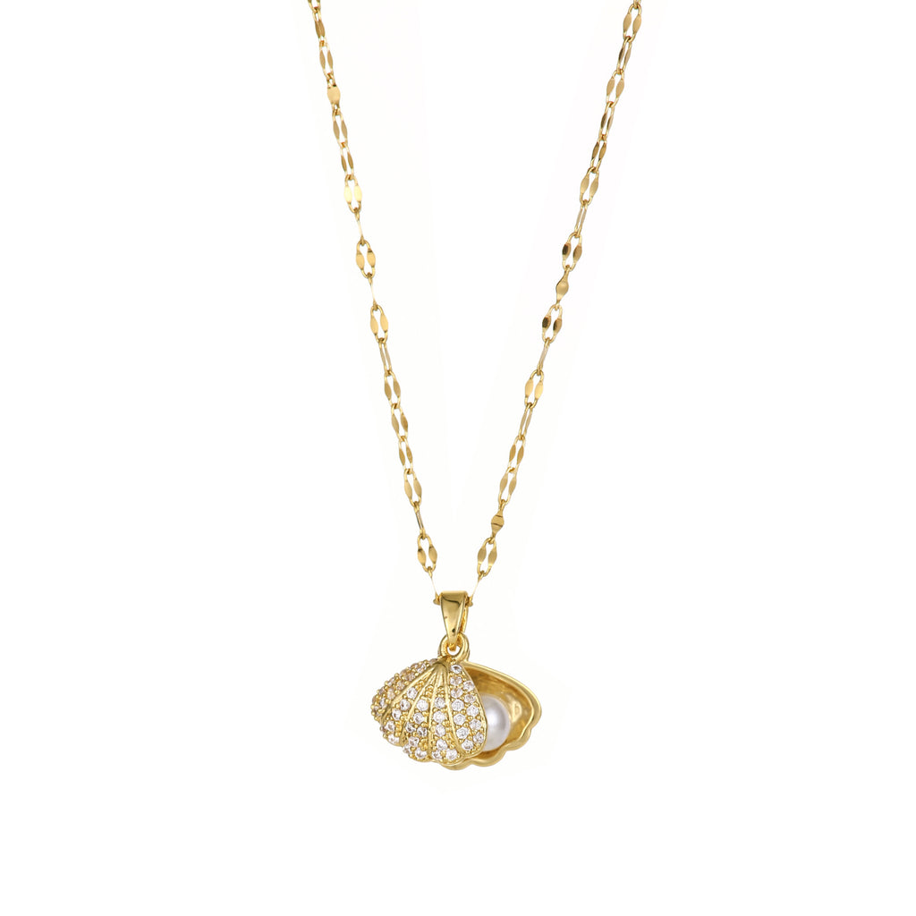 Golden Pearl Haven Pendant