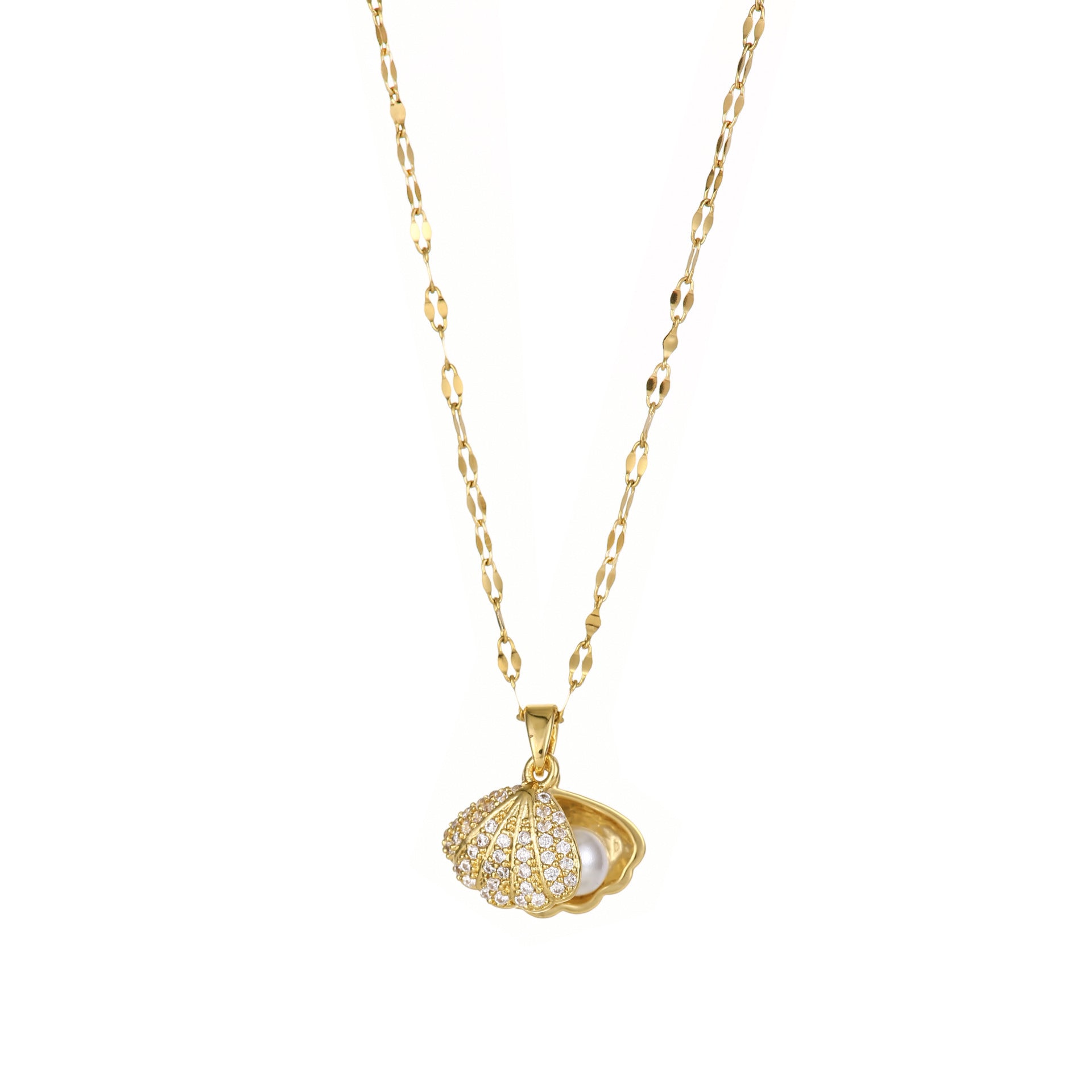Golden Pearl Haven Pendant