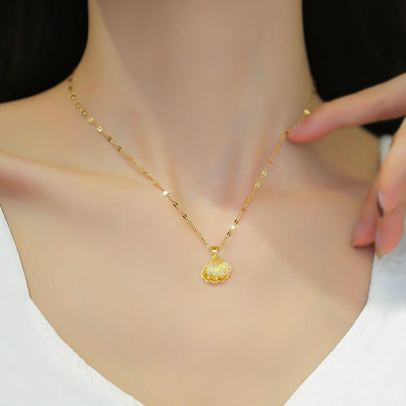 Golden Pearl Haven Pendant