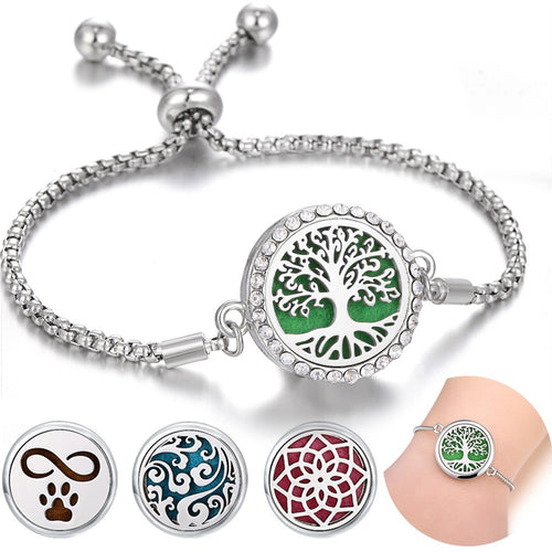 Aroma Haven Stainless Steel Bangle